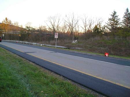 Warner Dr. Shoulders Repaved