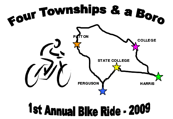 Bike To Work Week :: Join in the first annual 4 Townships & a Boro ride!