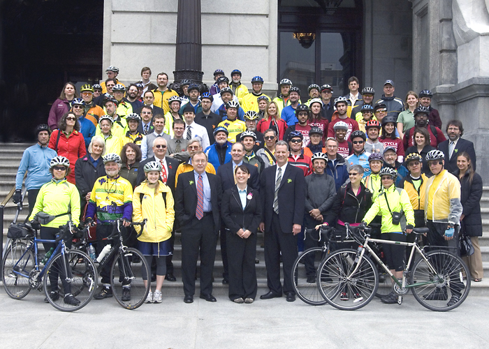 2009 PA Bike Summit :: PA state cyclists gathered in Harrisburg to have their voices heard