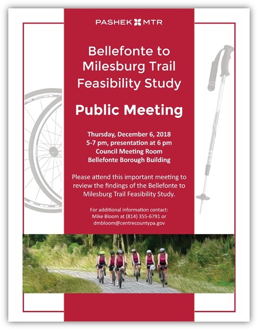 December 6, 5-7pm Bellefonte Borough Bldg