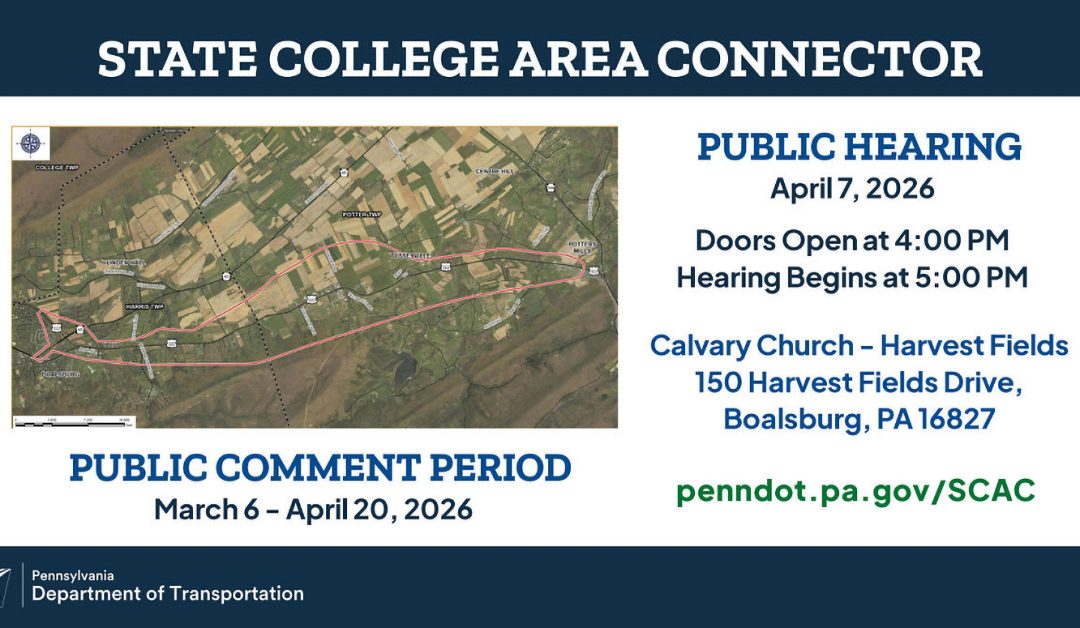 Public Hearing on State College Area Connector Project